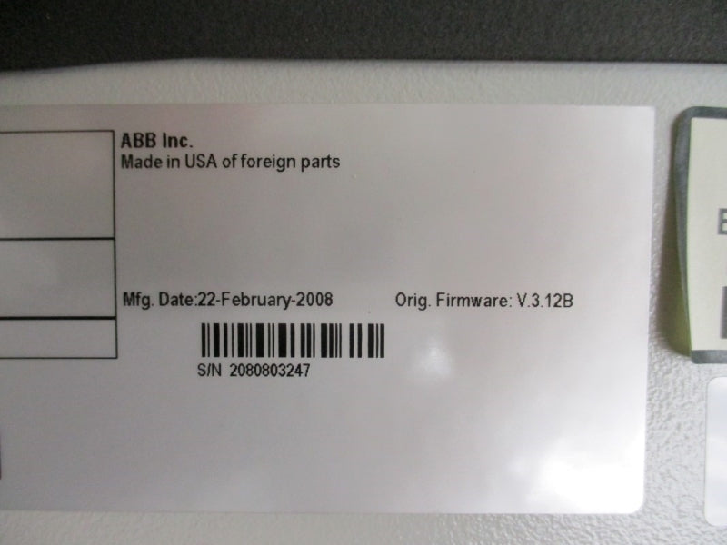 ABB 31H1V2A77 ACS550-PC-097A-4+K462 480VAC 96A NSMP