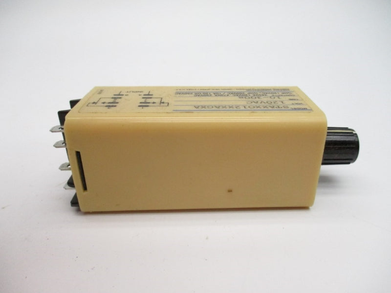 AGASTAT STAXX012XXAGXA 120VAC 10A 10-300S NSNP