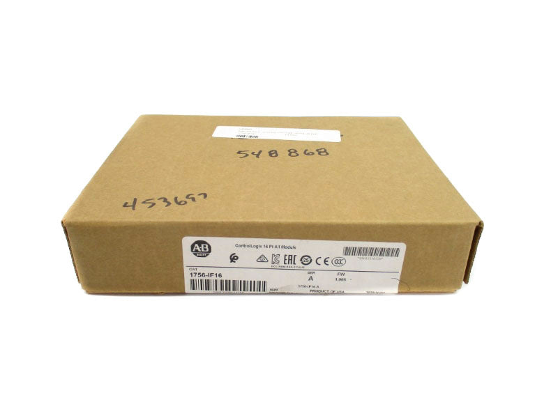 ALLEN BRADLEY 1756-IF16 SER. A F/W 1.005 DATE: 2020 NSFS