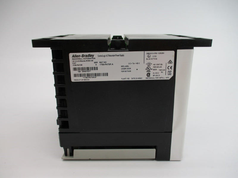 ALLEN BRADLEY 1756-PA75R SER. A 120/240VAC NSMP