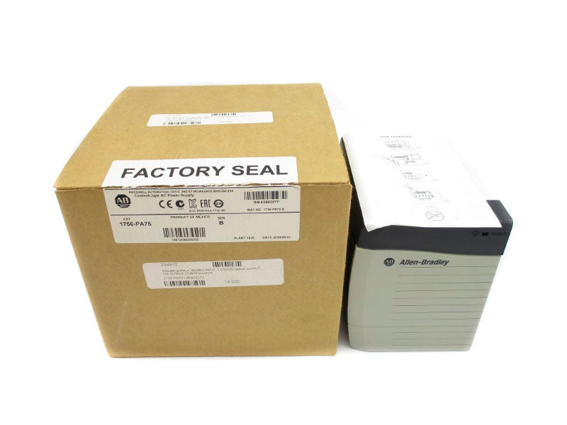 ALLEN BRADLEY 1756-PA75 SER. B NSMP