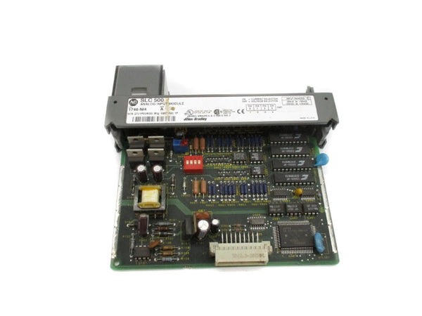 ALLEN BRADLEY 1746-NI4 SER. A 10VDC (NO DOOR/TERMINAL) UNMP