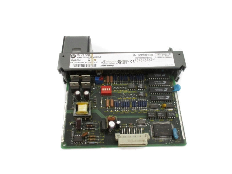 ALLEN BRADLEY 1746-NI4 SER. A 10VDC (NO DOOR/TERMINAL) UNMP