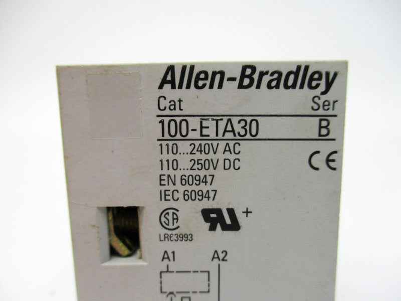 ALLEN BRADLEY 100-ETA30 SER. B 110/240VAC 1-30S NSNP