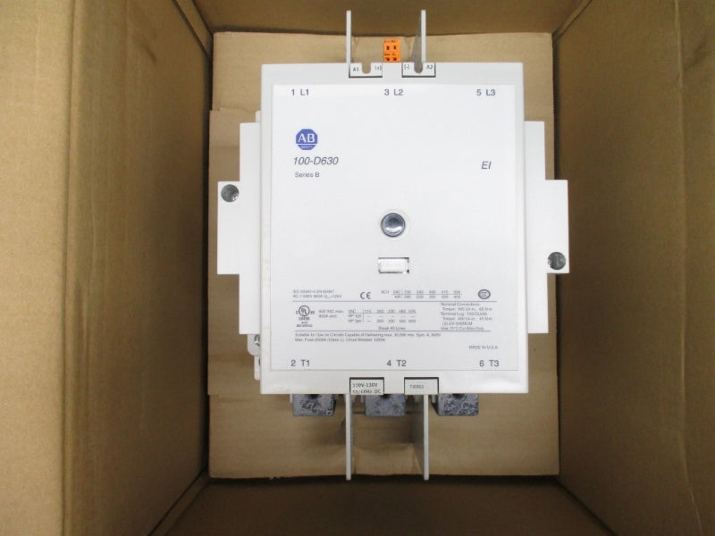 ALLEN BRADLEY 100-D630ED11 SER. B 110-130V 800A (BR/WH) NSMP