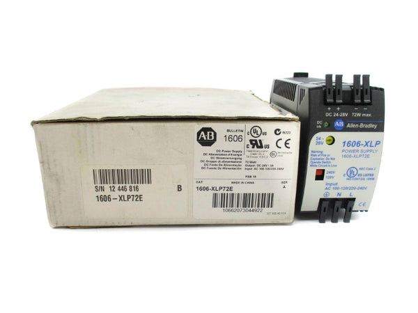 ALLEN BRADLEY 1606-XLP72E SER. A 100-120/220-240VAC 1.6/0.8A NSMP