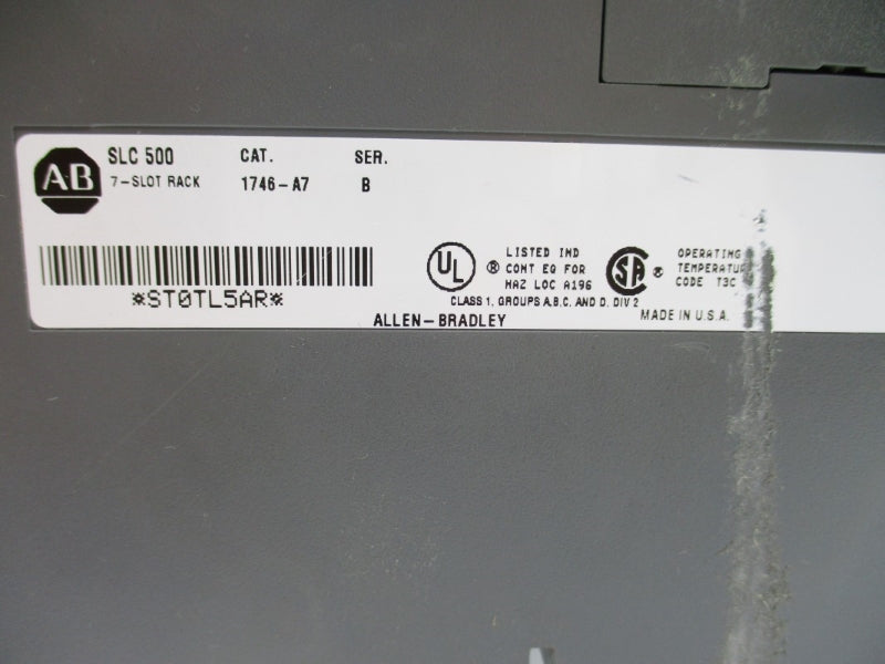 ALLEN BRADLEY 1746-A7 SER. B UNMP