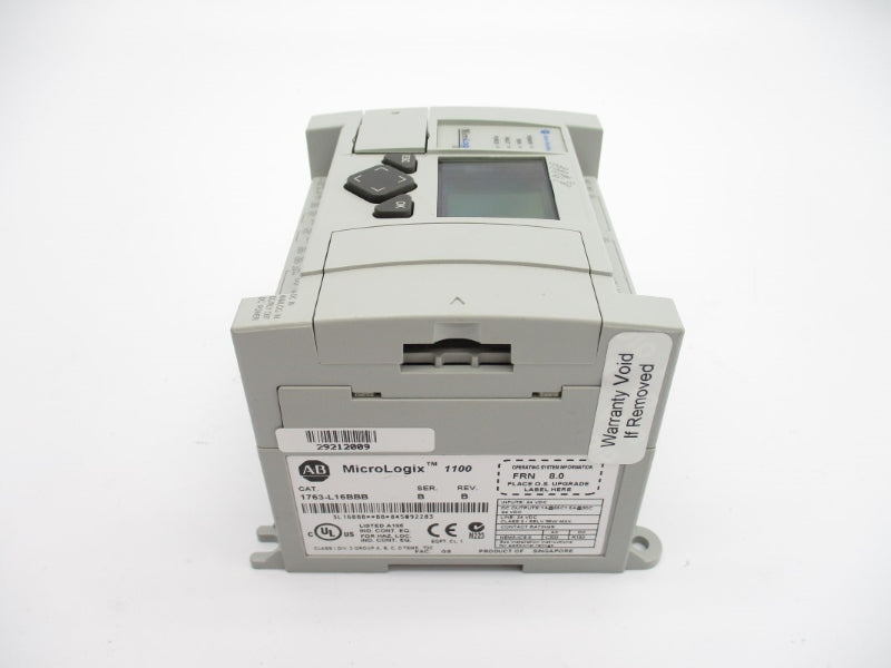 ALLEN BRADLEY 1763-L16BBB SER. B F/W 8.0 24VDC 5A NSNP