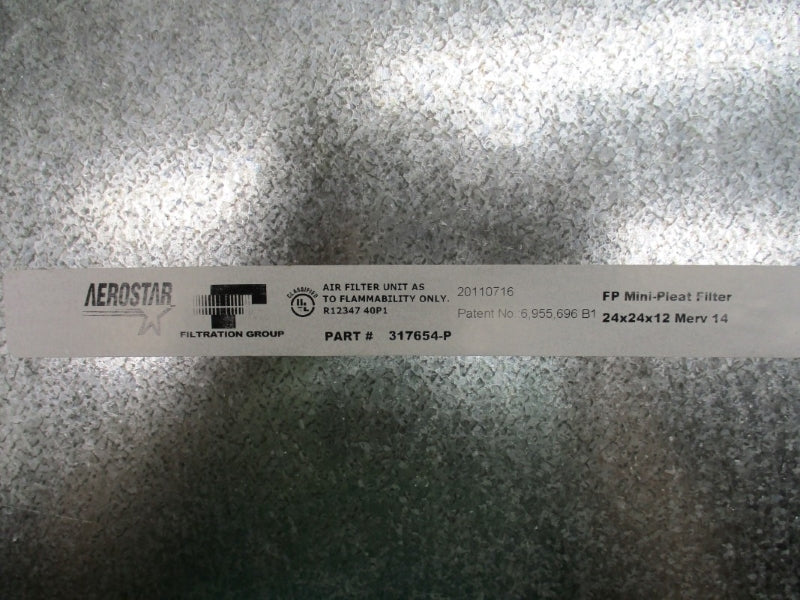 AEROSTAR 317654-P 24" X 24" X 12" NSMP