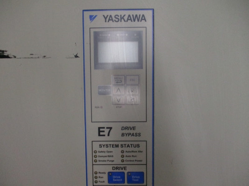 YASKAWA E7BVB096Y E7 BYPASS 480VAC 106A NSNP
