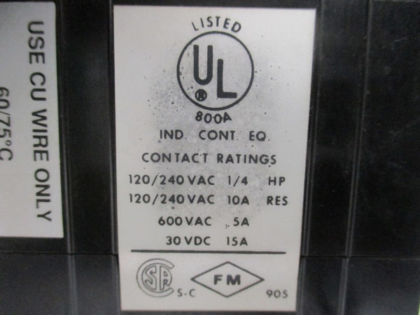 AGASTAT 7012SBL 250VDC .5-5S NSNP