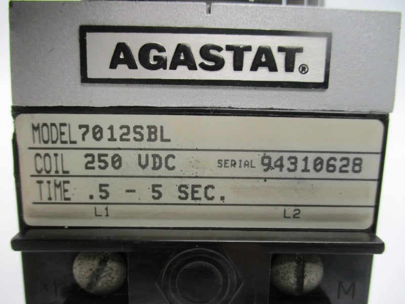 AGASTAT 7012SBL 250VDC .5-5S NSNP