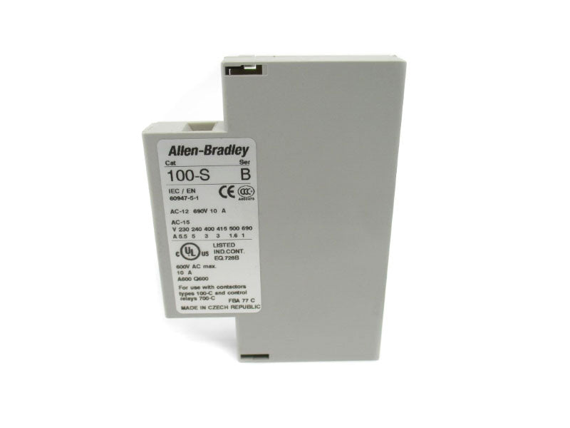 ALLEN BRADLEY 100-SB10 SER. B 600VAC 10A NSNP