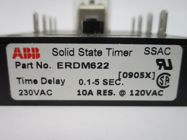 ABB ERDM622 230VAC 10A 0.1-5S NSNP