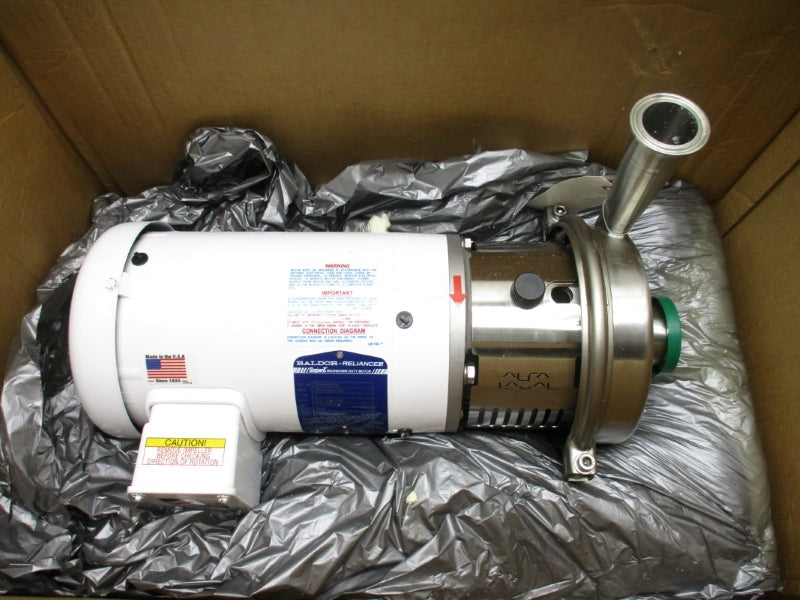 ALFA LAVAL LKH05M120S4VN14AAN-002B36WBP 9634084797 W/ BALDOR CEWDM3555T 208-230/460V 5.3-5/2.5A NSMP
