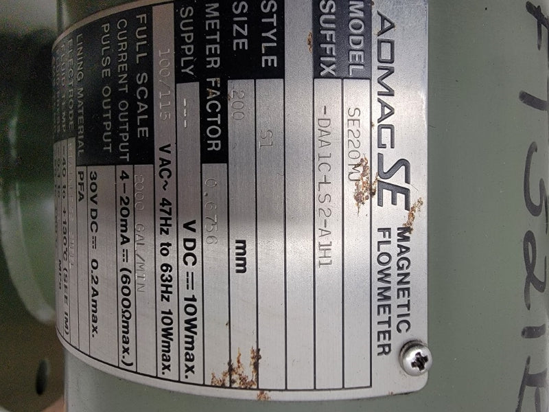 YOKOGAWA SE220MJ-DAA1C-LS2-A1H1 100/115VAC -40'-+130'C NSMP