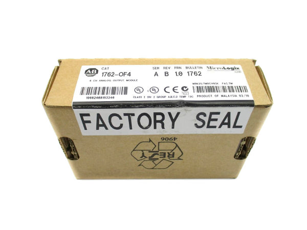 ALLEN BRADLEY 1762-OF4 SER. A F/W 1.0 NSFS