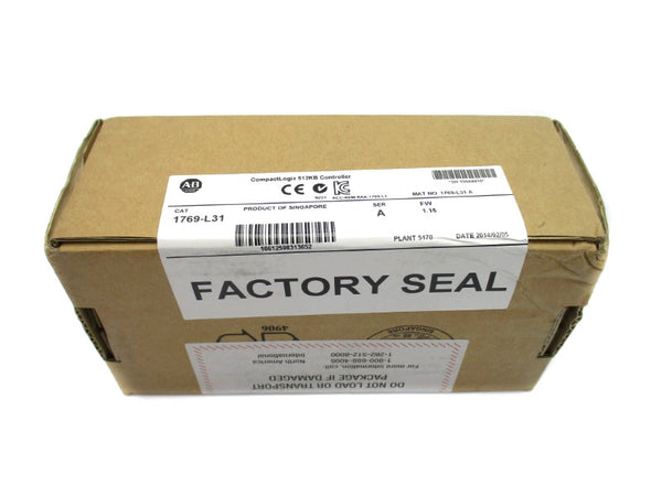 ALLEN BRADLEY 1769-L31 SER. A F/W 1.15 DATE: 2005 NSFS