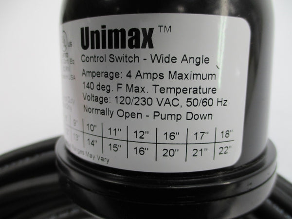 ALDERON INDUSTRIES 7488 UMCS30NO 120/230VAC 4A 30FT NSNP