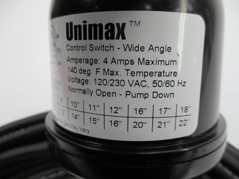 ALDERON INDUSTRIES 7488 UMCS30NO 120/230VAC 4A 30FT NSNP