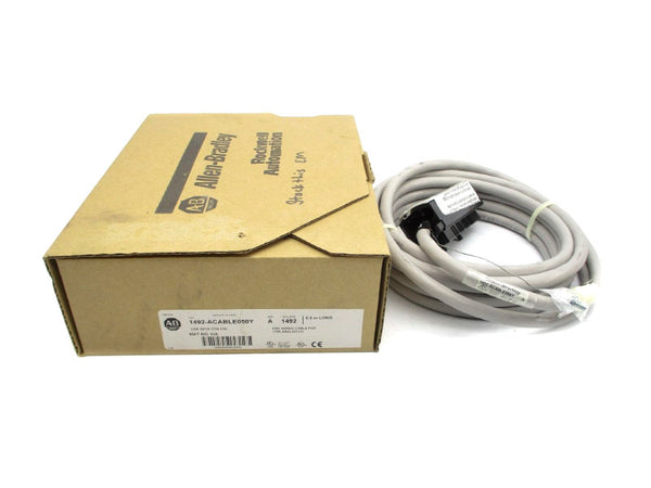 ALLEN BRADLEY 1492-ACABLE050Y SER. A (BR/WH) NSMP