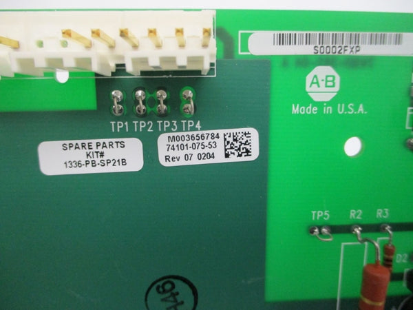 ALLEN BRADLEY 1336-PB-SP21B SER. B 460V NSMP
