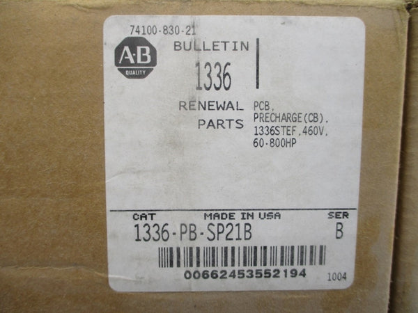 ALLEN BRADLEY 1336-PB-SP21B SER. B 460V NSMP