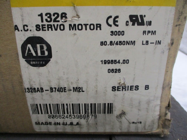 ALLEN BRADLEY 1326AB-B740E-M2L SER. B 32A NSMP