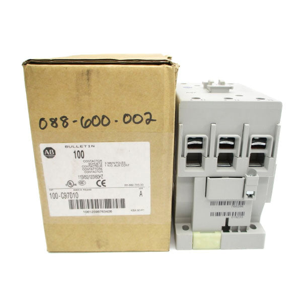 ALLEN BRADLEY 100-C97D10 SER. A 110/120V (BR/WH) NSMP