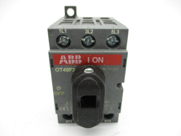 ABB OT40F3 1SCA104902R1001 600VAC 40A NSMP