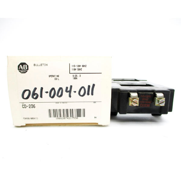 ALLEN BRADLEY CD-236 110/115-120V 100A (WH) NSMP