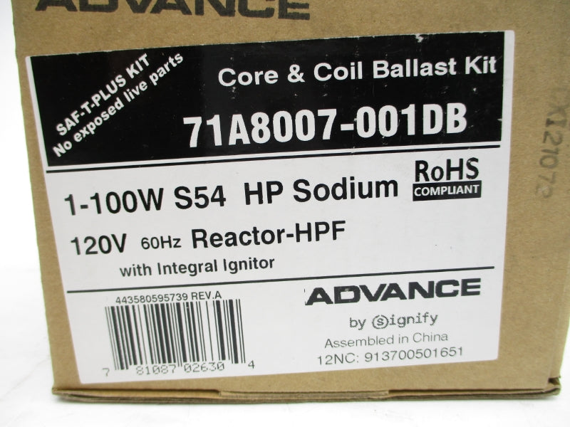 ADVANCE 71A8007-001DB 120V NSMP
