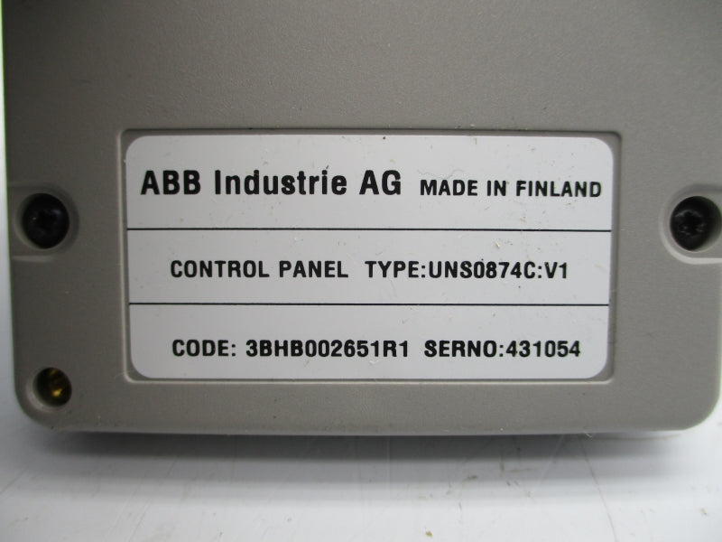 ABB 3BHB002651R1 UNS0874C:V1 NSNP