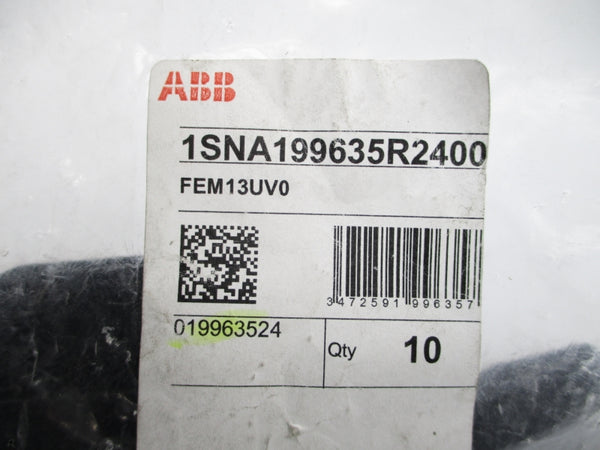 ABB 1SNA199635R2400 FEM13UV0 (PKG OF 10) NSMP
