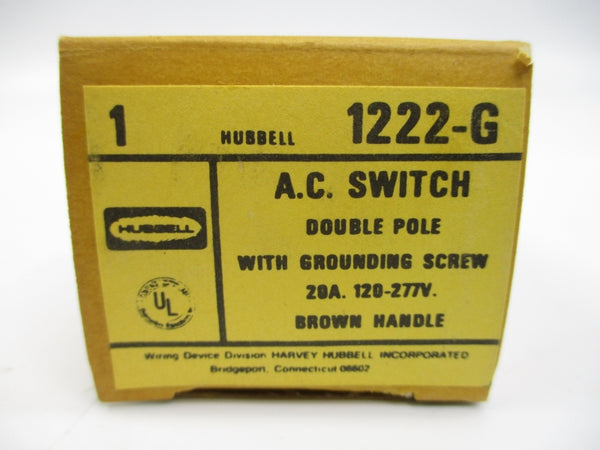 HUBBELL 1222-G 120-277V 20A NSMP