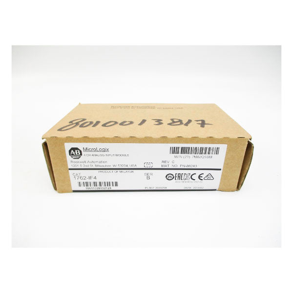 ALLEN BRADLEY 1762-IF4 SER. B DATE: 2018 NSFS