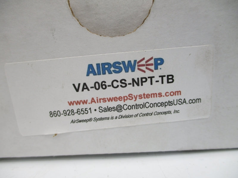 AIRSWEEP VA-06-CS-NPT-TB 60PSI NSMP