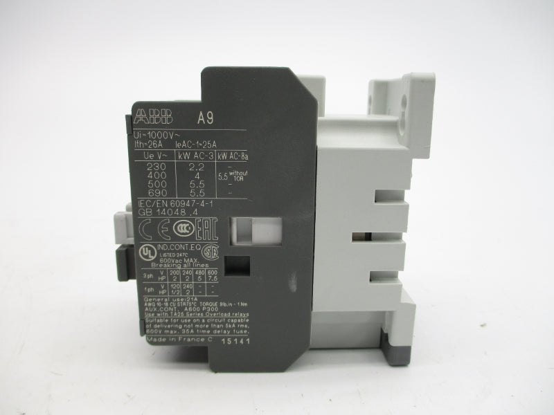 ABB 1SBL141001R8401 A9-30-01-84 110-120V 25A NSMP