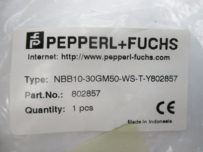 PEPPERL+FUCHS NBB10-30GM50-WS-T-Y802857 802857 20-250VAC 2A NSMP