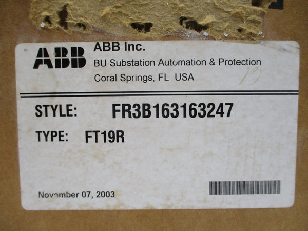 ABB FT-19R FR3B163163247 NSMP