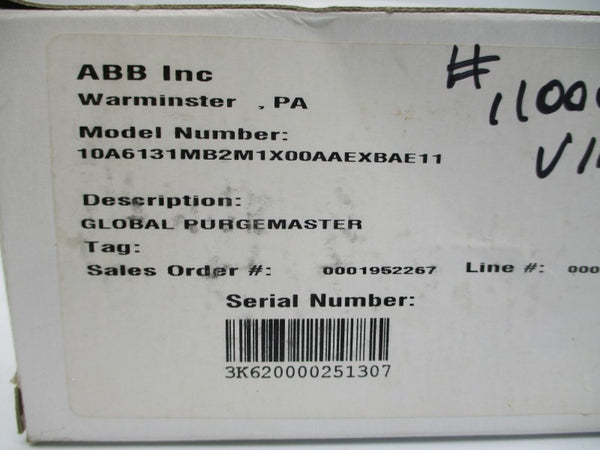 ABB 10A6131MB2M1X00AAEXBAE11 250PSI NSMP