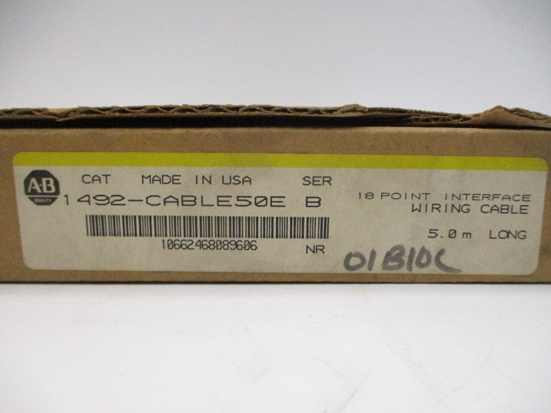 ALLEN BRADLEY 1492-CABLE50E SER. B (BR/YL) NSMP