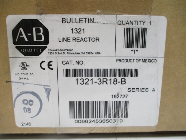 ALLEN BRADLEY 1321-3R18-B SER. A 690V 18A NSMP
