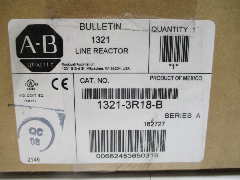 ALLEN BRADLEY 1321-3R18-B SER. A 690V 18A NSMP