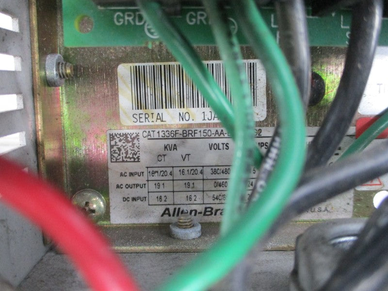 ALLEN BRADLEY 1336F-BRF150-AA-EN-HCS2 SER. A 380/480VAC 24.5A UNMP