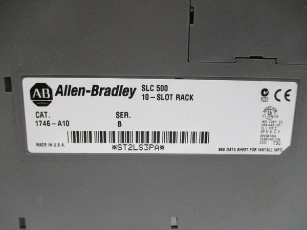 ALLEN BRADLEY 1746-A10 SER. B NSMP