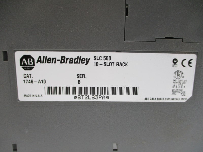 ALLEN BRADLEY 1746-A10 SER. B NSMP