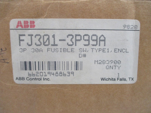 ABB FJ301-3P99A 600V 30A NSMP