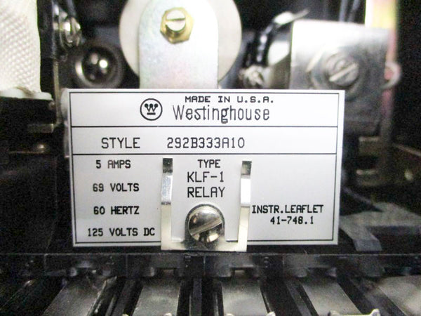 ABB KLF-1 292B333A10 125VDC 5A NSMP