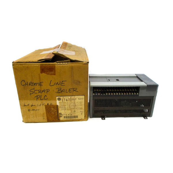ALLEN BRADLEY 1747-L40A SER. C F/W 6 85-132VAC 15A NSMP